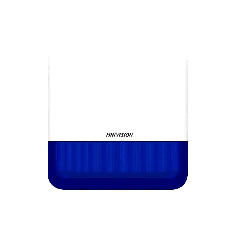 HIKVISION DS-PS1-E-WE 868MHZ 110DB DIŞ ORTAM IP65 KABLOSUZ SİREN MAVİ RENK