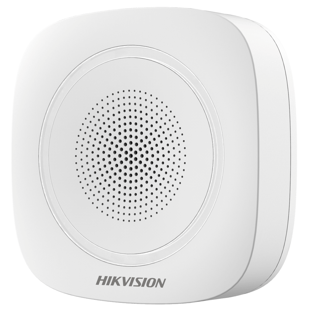 HIKVISION DS-PS1-I-WE 868MHZ 110DB İÇ ORTAM KABLOSUZ SİREN BEYAZ RENK